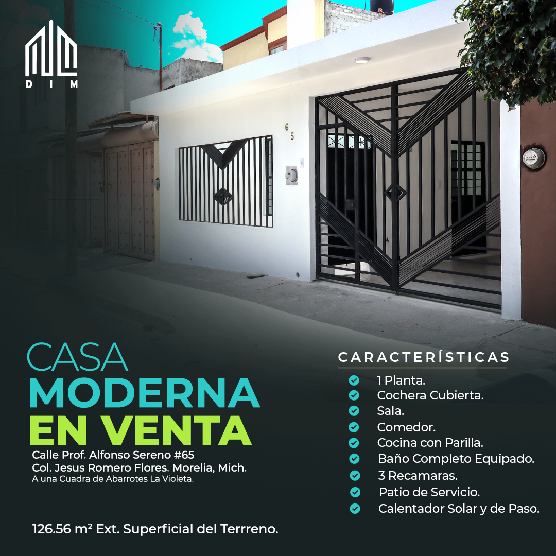 vivienda recién remodelada  de una planta